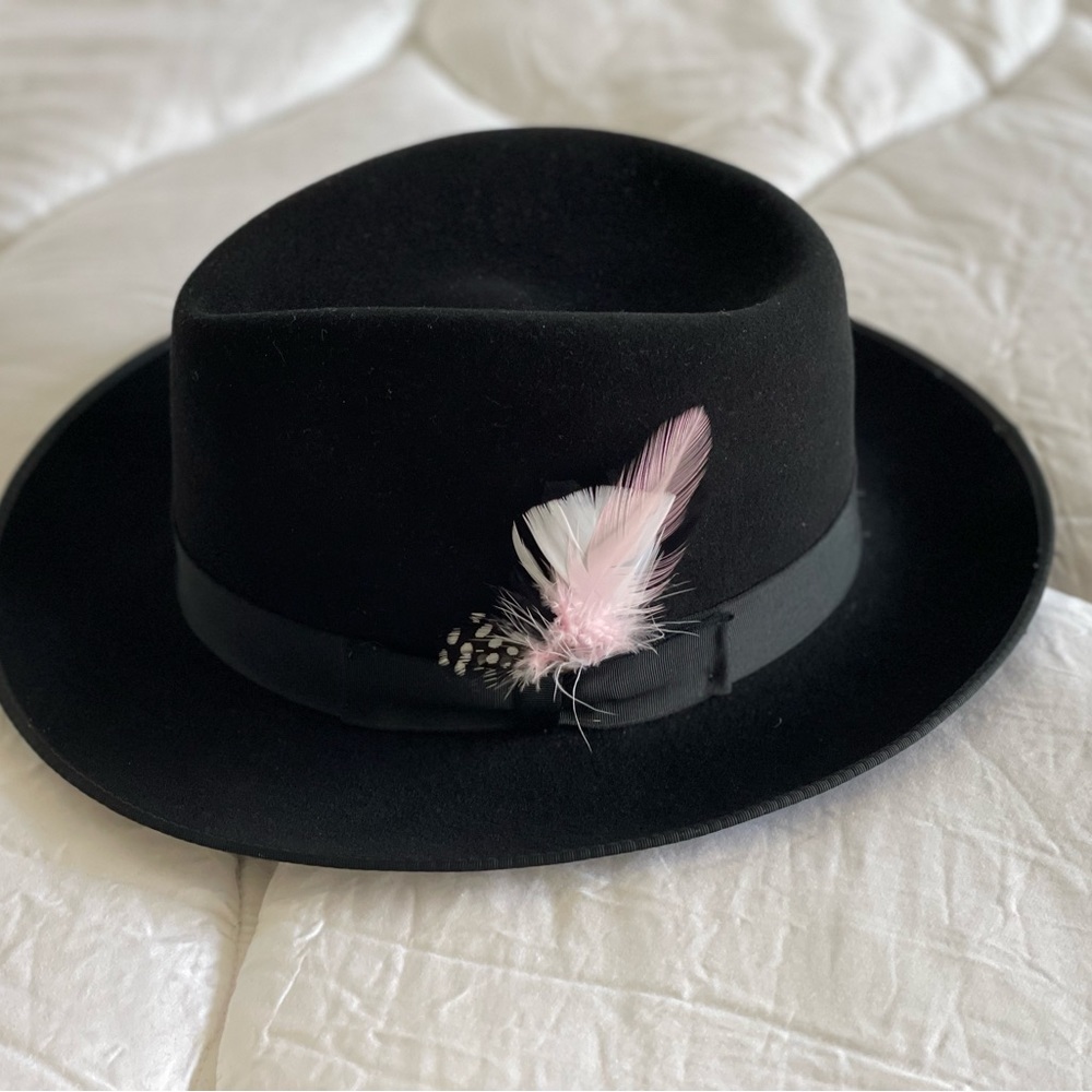 Mallory by Stetson in black size 7 3/8